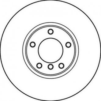 Гальмівний диск Jurid 562384JC (фото 1)
