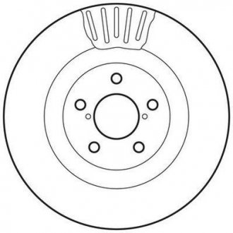 Гальмівний диск Jurid 562677JC (фото 1)