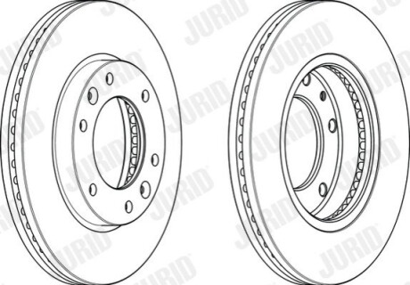 Автозапчастина Jurid 563006JC