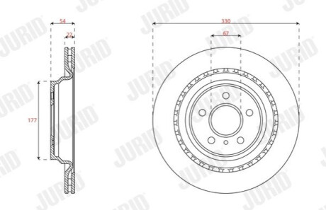 Автозапчасть Jurid 563348JC