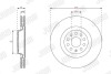 Гальмівний диск передній VW Golf VII (2015-2017) Jurid 563706JC1 (фото 2)