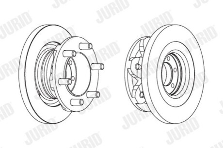 Автозапчастина Jurid 567118J