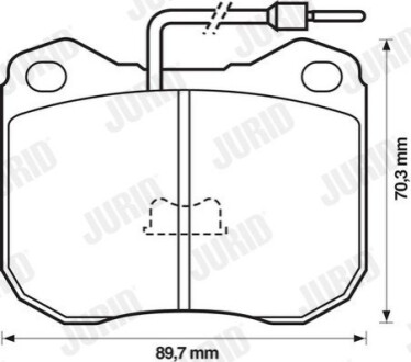 Автозапчасть Jurid 571228J