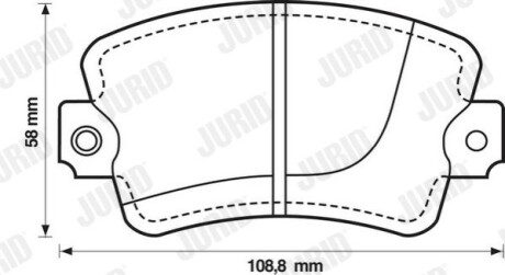 Автозапчасть Jurid 571246J