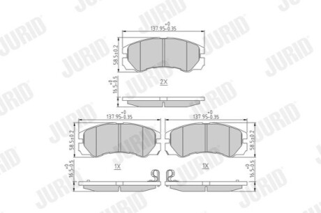 Автозапчастина Jurid 572348J