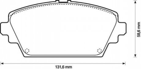 Автозапчасть Jurid 572428J-AS