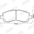 Гальмівні колодки передні SUBARU FORESTER/IMPREZA/LEGACY Jurid 572566J (фото 2)