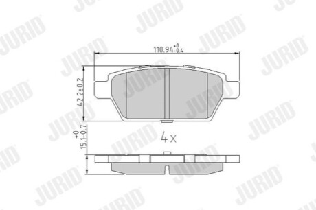 Автозапчастина Jurid 572653J