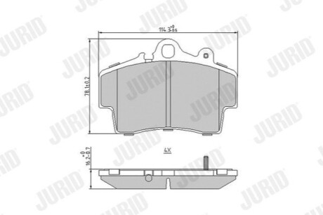 Автозапчастина Jurid 573043J