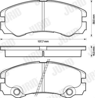 Автозапчасть Jurid 573066J