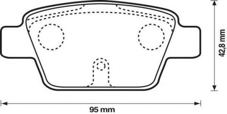Колодки дискового тормоза Jurid 573105J (фото 1)