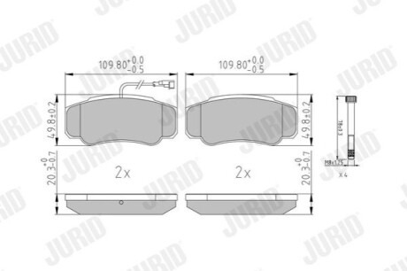 Автозапчасть Jurid 573318J