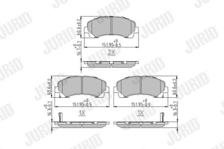 Автозапчастина Jurid 573467J