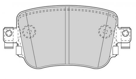 Колодки дискового тормоза Jurid 573603J (фото 1)