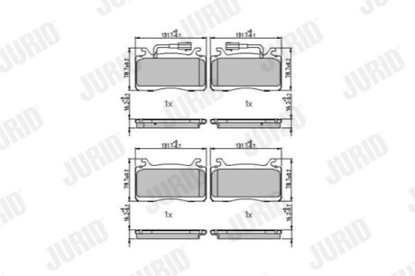 Автозапчасть Jurid 573700J