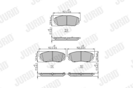 Автозапчасть Jurid 573782J