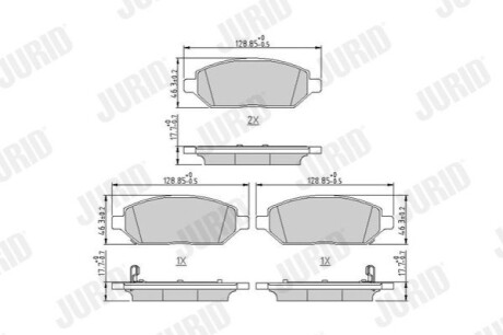 Автозапчасть Jurid 573805J