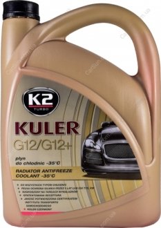 Антифриз Kuler Antifreeze -35˚C (красный) 4L K2 T205C (фото 1)