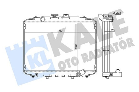 Автозапчастина Kale-oto-radyato 342290