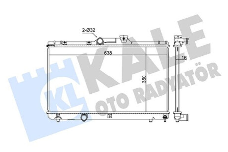 Автозапчастина Kale-oto-radyato 342325