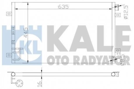 Автозапчастина Kale-oto-radyato 343115 (фото 1)