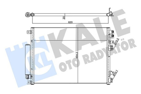 Автозапчастина Kale-oto-radyato 343140