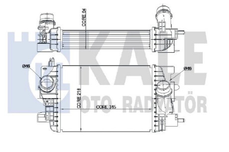 Інтеркулер Meriva B 1.3CDTI 10- Kale-oto-radyato 345060