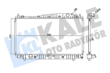 Автозапчастина Kale-oto-radyato 345885