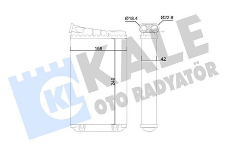 Автозапчастина Kale-oto-radyato 346820