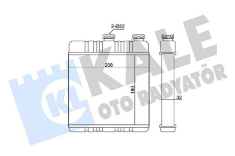 Теплообмінник Kale-oto-radyato 347115