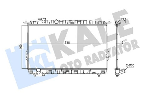 Автозапчасть Kale-oto-radyato 347810