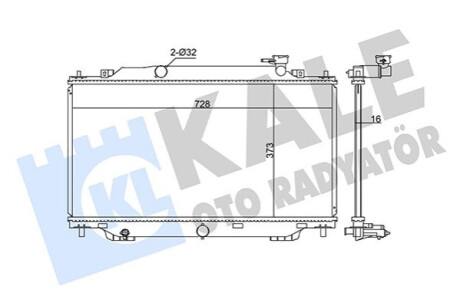 Автозапчастина Kale-oto-radyato 347915