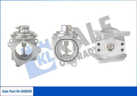 Клапан EGR A3,Fabia I,II,,Octavia I,II,Golf IV,V,Passat,Touran 1.9/2.0TDI 00-,Grandis 2.0d Kale-oto-radyato 348930