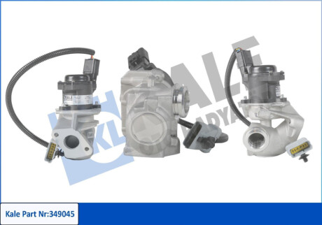 Клапан рециркуляции выхлопных газов с кабель egr c.max 1.6tdci 03> focus 2003- ford 1748265 Kale-oto-radyato 349045 (фото 1)