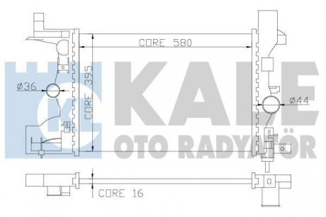 Теплообмінник Kale-oto-radyato 349200