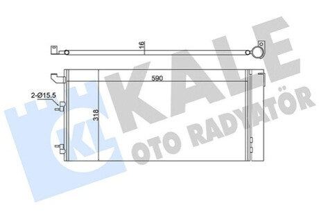 Автозапчастина Kale-oto-radyato 350570