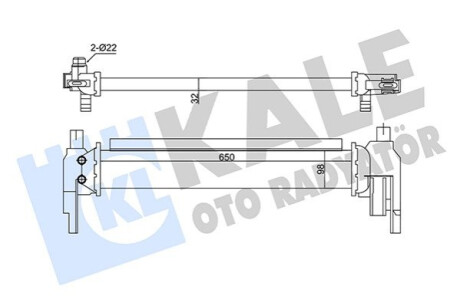 Інтеркулер A3,Q2,Golf VII,Touran,Octavia IV,Yeti 1.2TSI/1.6TDI Kale-oto-radyato 350940