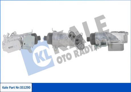 KALE CITROEN Масляный радиатор Berlingo,C3 II,C4 II,Grand Picasso,Mitsubishi,Peugeot 207/208/308,Partner 1.6 HDI 08- Kale-oto-radyato 351290