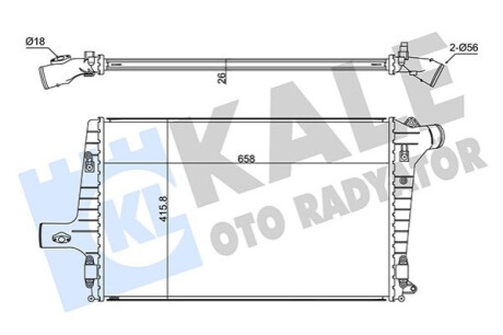 Сайлентблок Kale-oto-radyato 352380