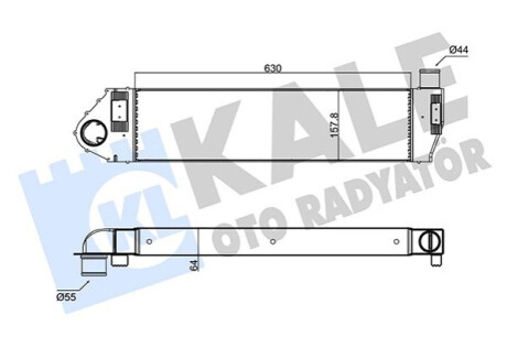 Запчастина Kale-oto-radyato 352470