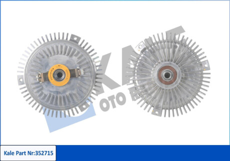 KALE DB Вискомуфта вентилятора радиатора W124/126 2.8/3.6 Kale-oto-radyato 352715