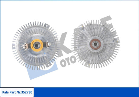 KALE DB Вискомуфта вентилятора радиатора W210/140 2.8/3.2 93- Kale-oto-radyato 352730