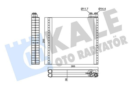 Випарник Ducato 06- Kale-oto-radyato 352980