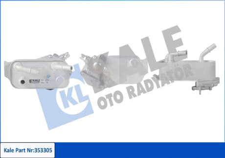 KALE BMW Масляный радиатор 1 E81/87,3 E90,X1 E84 Kale-oto-radyato 353305