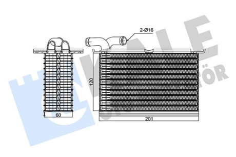 Интеркулер Audi A1, A3, Seat Altea, Altea Xl, Ibiza IV KALE OTO RADYATOR Kale-oto-radyato 354520
