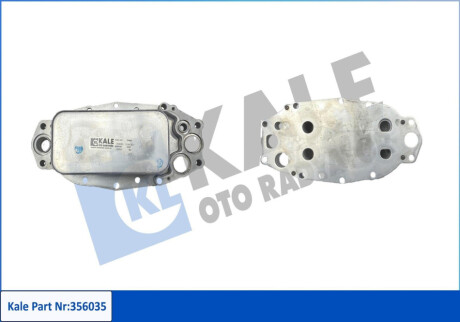 KALE CITROEN Оливний радіатор C5 III 3.0HDI 09-, Range Rover IV, Sport, Discovery IV,V, Jaguar 3.0TD Kale-oto-radyato 356035 (фото 1)