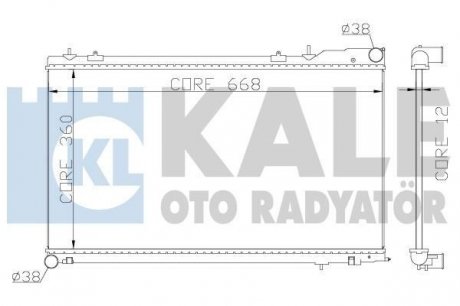 Автозапчасть Kale-oto-radyato 364900