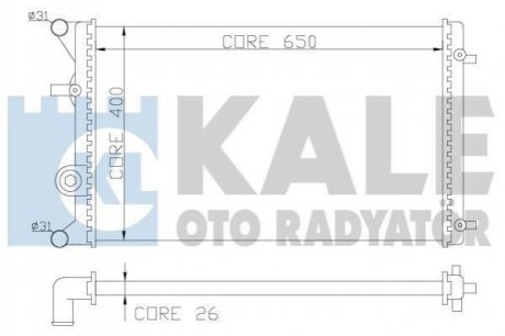 Теплообмінник Kale-oto-radyato 366400 (фото 1)