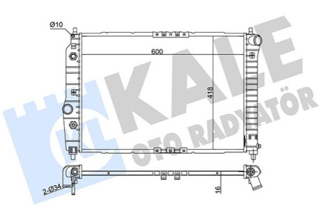 Автозапчастина Kale-oto-radyato 372300