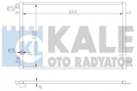 Конденсатор Kale-oto-radyato 375300 (фото 1)